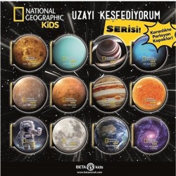National Geographic Kids - Uzayı Keşfediyorum (12 Kitap Takım)