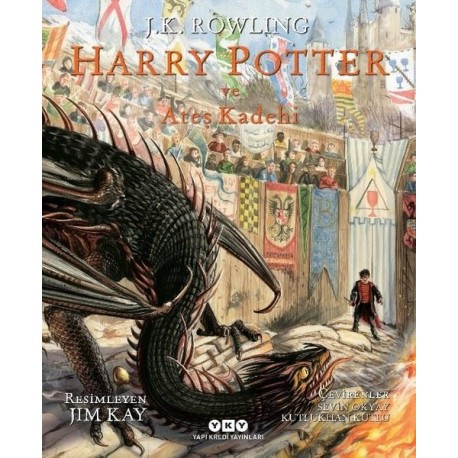 Harry Potter ve Ateş Kadehi 4 (Resimli Özel Baskı)